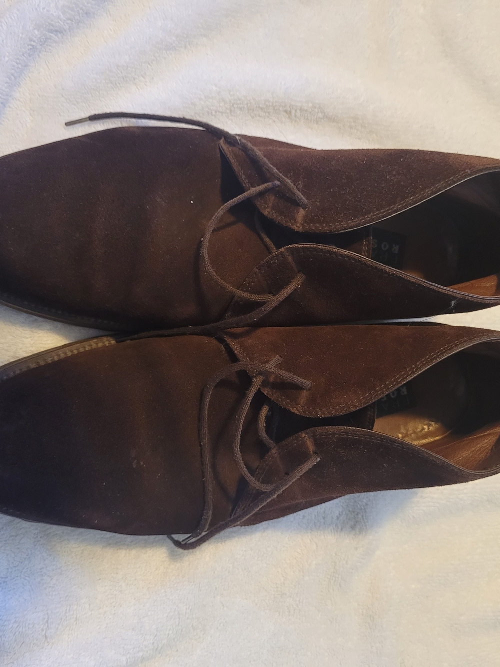 Fratelli Rossetti Dark Brown Suede Chukka Boots